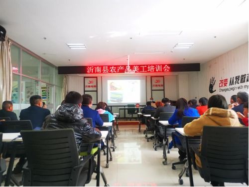 沂南縣農產品美工培訓會及道路貨物運輸駕駛員從業資格培訓在電商中心成功舉辦